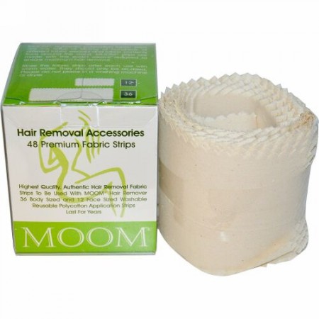 Moom, 脱毛用付属品, プレミアム・ファブリックストリップ,  48 枚