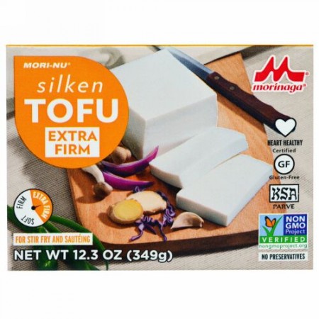 Mori-Nu, 絹ごし豆腐、特にかため、12.3オンス(349 g) (Discontinued Item)
