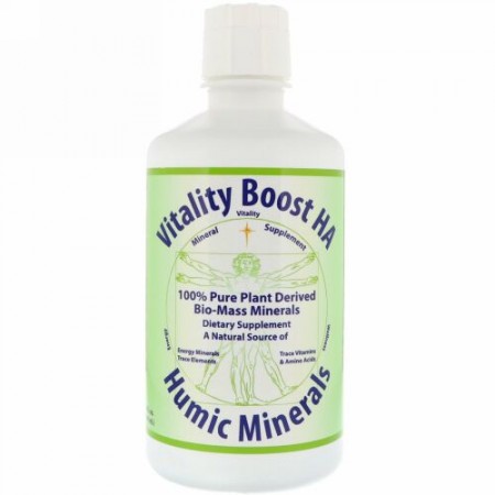 Morningstar Minerals, バイタリティブースト HA、ミネラル サプリメント、32 fl oz (946 ml)