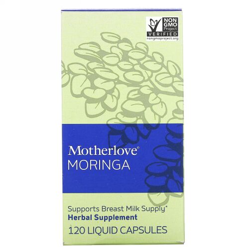 Motherlove, Malunggay（モリンガ）、120液体カプセル