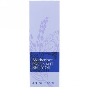 Motherlove, Pregnant Belly オイル, 4 オンス (118 ml) (Discontinued Item)