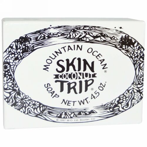 Mountain Ocean, スキントリップ、ココナツソープ、4.5 oz Bar (Discontinued Item)
