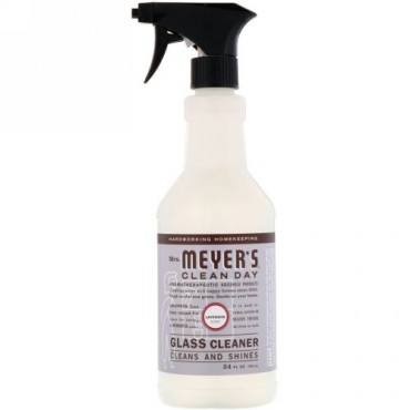 Mrs. Meyers Clean Day, ガラスクリーナー、ラベンダーの香り、24 fl oz (708 ml) (Discontinued Item)