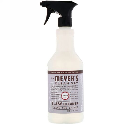 Mrs. Meyers Clean Day, ガラスクリーナー、ラベンダーの香り、24 fl oz (708 ml) (Discontinued Item)