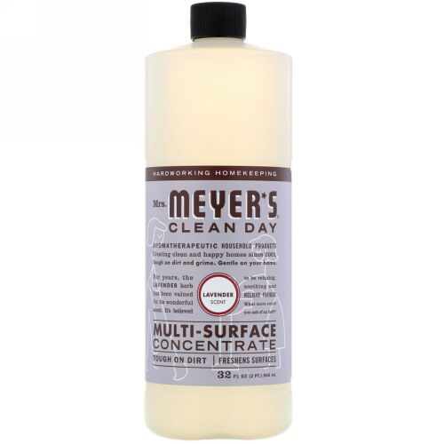 Mrs. Meyers Clean Day, マルチサーフェス 濃縮液、ラベンダー の香り、32 fl oz (946 ml) (Discontinued Item)