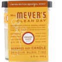 Mrs. Meyers Clean Day, リミテッドエディション、香りつきソイキャンドル、オレンジクローブの香り、 4.9 oz (140 g) (Discontinued Item)