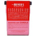 Mrs. Meyers Clean Day, Scented Soy Candle, Peppermint, 4.9 oz (140 g) (Discontinued Item)