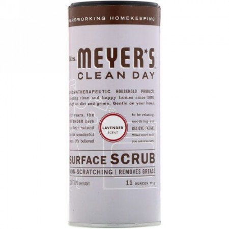 Mrs. Meyers Clean Day, 表面用スクラブ、 ラベンダーの香り、11 oz (311 g) (Discontinued Item)
