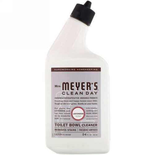 Mrs. Meyers Clean Day, トイレット・ボウル・クリーナー、ラベンダーの香り、24 fl oz (710 ml)