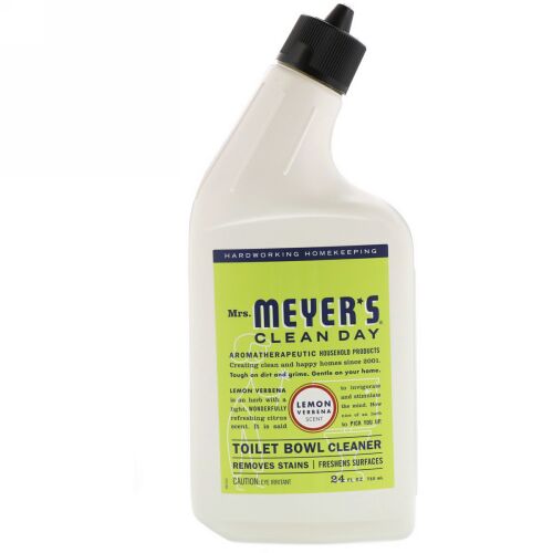 Mrs. Meyers Clean Day, トイレクリーナー、レモンバーベナの香り、24 fl oz (710 ml) (Discontinued Item)