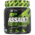 MusclePharm, Assault Energy + Strength, Pre-Workout, Blue Raspberry, 12.17 oz (345 g)