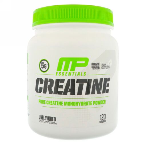 MusclePharm, クレアチンエッセンシャルズ、無味、1.32ポンド (600 g) (Discontinued Item)