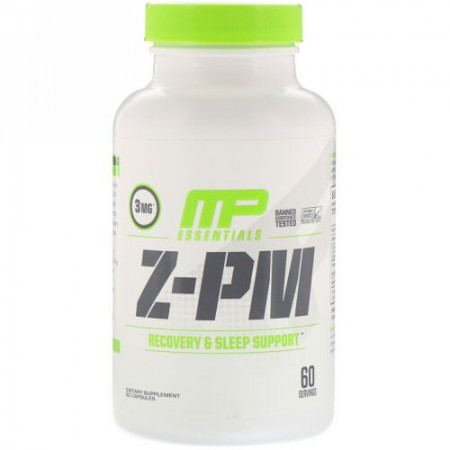 MusclePharm, エッセンシャルズ、Z-PM、60カプセル