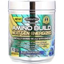 Muscletech, Amino Build（アミノビルド）ネクストジェン エナジャイズド、ブルーラズベリー、287g（10.13オンス） (Discontinued Item)