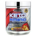 Muscletech, ケトアミノ、タンギーピーチ、355g（12.53オンス） (Discontinued Item)