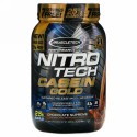 Muscletech, Nitro Tech（ニトロテック）カゼインゴールド、チョコレートスプリーム、1.15kg（2.53ポンド）