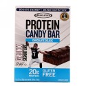 Muscletech, プロテインキャンディバー、チョコレートデラックス、12本、各60g（2.12オンス） (Discontinued Item)