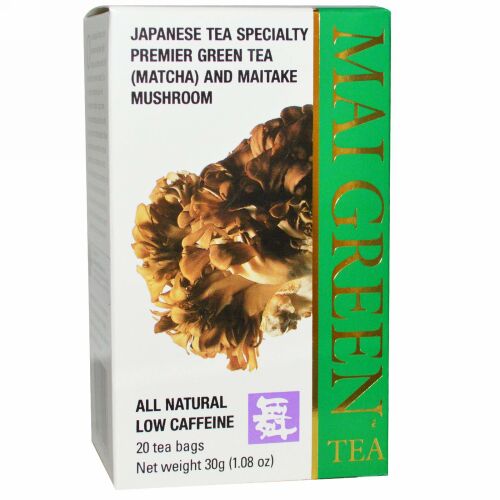 Mushroom Wisdom, マイグリーンティー, 20 ティーバッグ, 1.08 oz (30 g) (Discontinued Item)