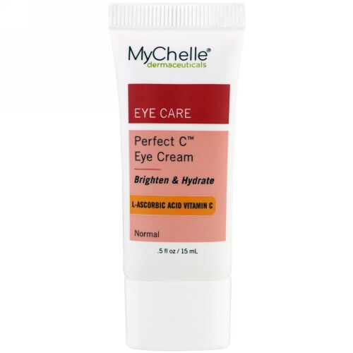 MyChelle Dermaceuticals, パーフェクトCアイクリーム、.5 fl oz (15 ml) (Discontinued Item)