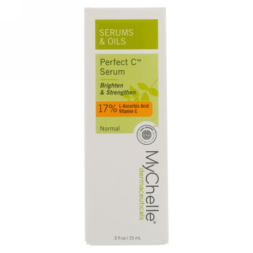 MyChelle Dermaceuticals, パーフェクトCセラム、ノーマル、.5 液量オンス (15 ml)