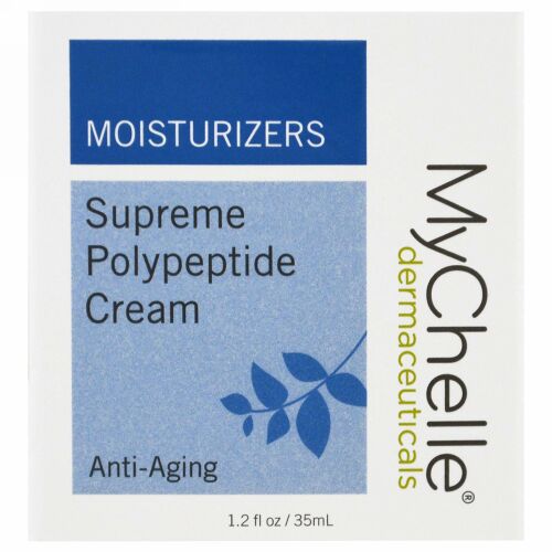 MyChelle Dermaceuticals, シュープリーム・ポリペプチドクリーム、エイジングケア、1.2液量オンス (35 ml) (Discontinued Item)