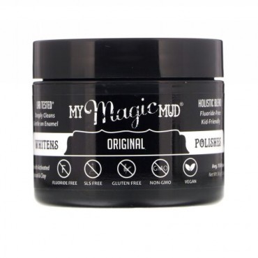 My Magic Mud, ホワイトニング・トゥース・パウダー(Whitening Tooth Powder)、オリジナル、30g