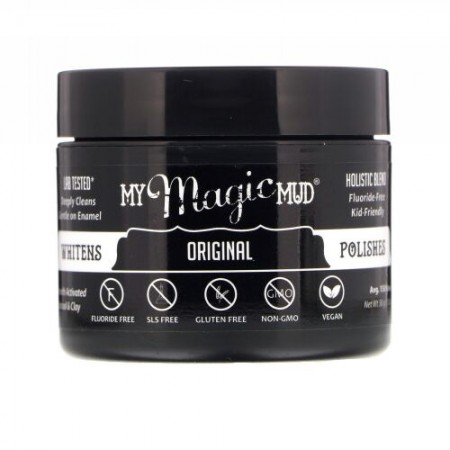 My Magic Mud, ホワイトニング・トゥース・パウダー(Whitening Tooth Powder)、オリジナル、30g