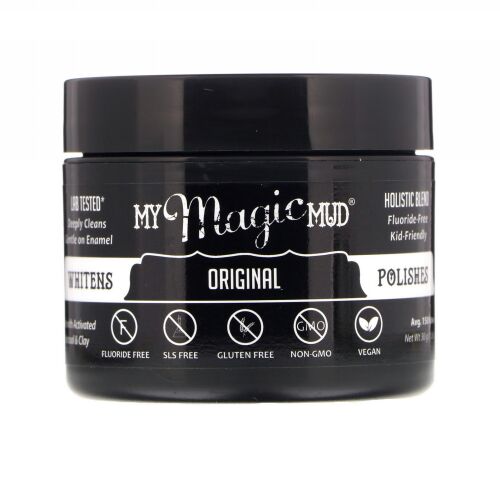 My Magic Mud, ホワイトニング・トゥース・パウダー(Whitening Tooth Powder)、オリジナル、30g