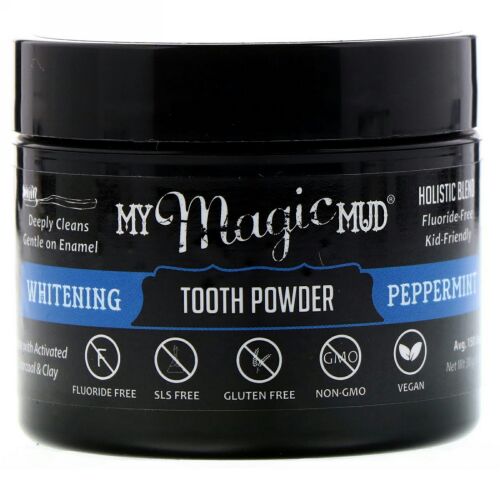 My Magic Mud, ホワイトニング歯磨き粉、ペパーミント、1.06 oz (30 g) (Discontinued Item)