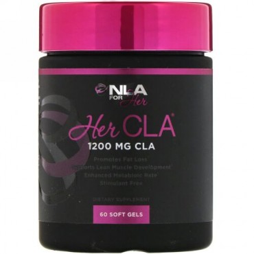 NLA for Her, Her CLA, 1,200 mg, 60 Soft Gels (Discontinued Item)