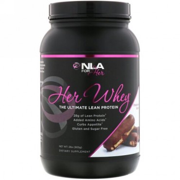 NLA for Her, Her Whey, The Ultimate Lean Protein, Chocolate Eclair, 2 lbs (905 g) (Discontinued Item)