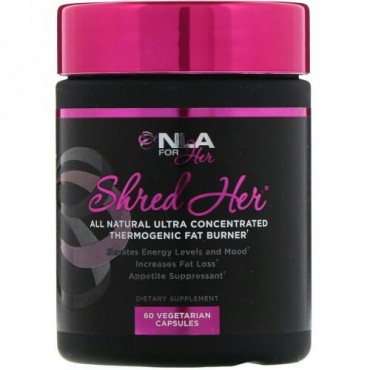 NLA for Her, Shred Her、ベジタリアンカプセル60個 (Discontinued Item)