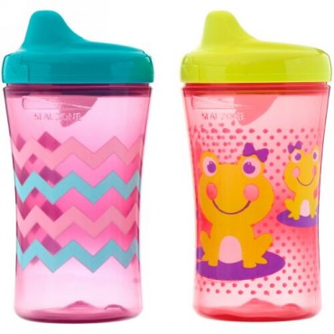 NUK, Advance Developmental Cups, 12+ Months, Girl, 2 Cups, 10 oz (300 ml) Each (Discontinued Item)