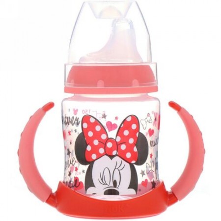 NUK, Disney Baby、Minnie Mouse Learner Cup 6 + Months、1カップ、5 oz (150 ml)