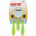 NUK, First Essentials, Kiddy Cutlery Spoons, 18+ Months, 3 Pack