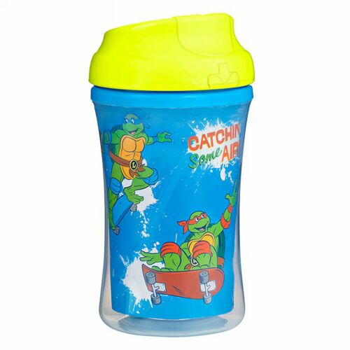 NUK, グラデュエーツ、 ニンジャタートルズ、 断熱カップ-リム、 18ヶ月+、 1カップ、 9 oz (270 ml) (Discontinued Item)