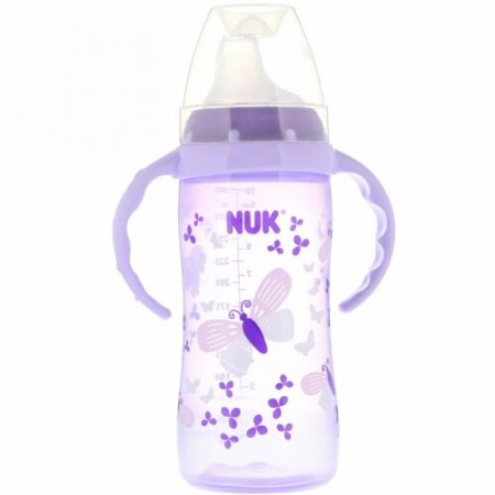 NUK, Large Learner Cup, 9+ Months, Girl, 1 Cup, 10 oz (300 ml)