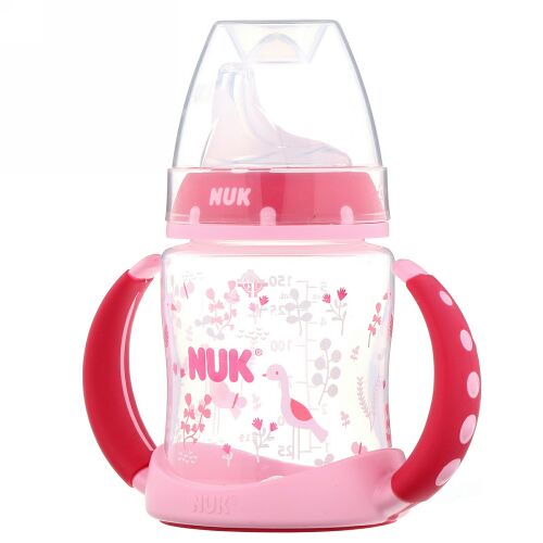 NUK, Learner Cup, 6+ Months, Pink, 1 Cup, 5 oz (150 ml)