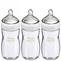 NUK, Simply Natural、ボトル、1ヶ月以上、中型、3パック、各9オンス (270 ml)