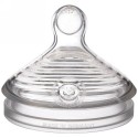 NUK, Simply Natural、高速流量ニップル、6ヶ月以上用、2パック (Discontinued Item)