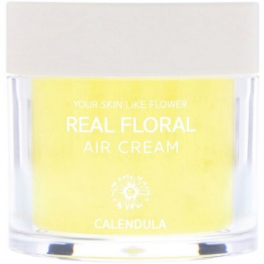 Nacific, Real Floral Cream, Calendula, 3.38 fl oz (100 ml) (Discontinued Item)