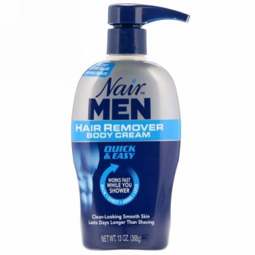 Nair, For Men, Hair Remover Body Cream, 13 oz (368 g)
