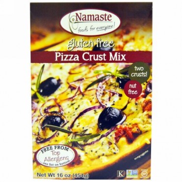 Namaste Foods, ピザクラスト、グルテンフリー、 16 オンス(454 g) (Discontinued Item)