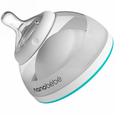Nanobebe, 母乳ボトル、0ヶ月以上、ティール、1個パック、5 oz (150 ml) (Discontinued Item)