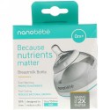 Nanobebe, 母乳ボトル、0ヶ月以上、ティール、1個パック、5 oz (150 ml) (Discontinued Item)