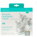 Nanobebe, Nanobebe, Breastmilk Bottles, 0+ Months, Teal, 3 Pack, 5 oz (150 ml) Each (Discontinued Item)