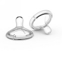 Nanobebe, シリコン製乳首、生後6カ月以上、高流量、2個入りパック (Discontinued Item)