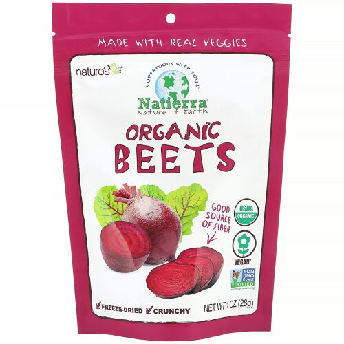 Natierra, Organic Beets, 1 oz (28 g) (Discontinued Item)