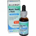 NatraBio, BioAllers, Allergy Treatment, Mold, Yeast & Dust, 1 fl oz (30 ml)