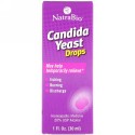 NatraBio, Candida Yeast Drops, 1 fl oz (30 ml) (Discontinued Item)